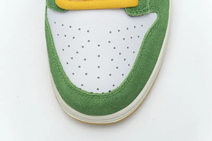 Nike Dunk Low Vintage Navy Low Green Yellow 804292-132