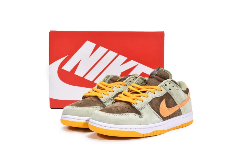 Nike Dunk High Black White Low SE Dusty Olive DH5360-300