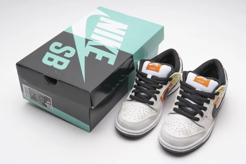 Nike SB Dunk Low Raygun Tie-Dye White  BQ6832-101