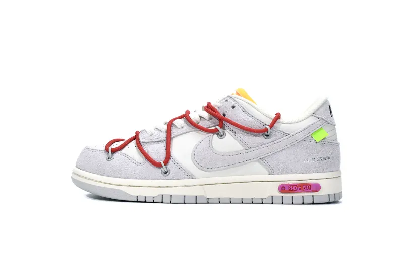 OFF WHITE x Nike Dunk SB Low The 50 NO.40 DJ0950-103