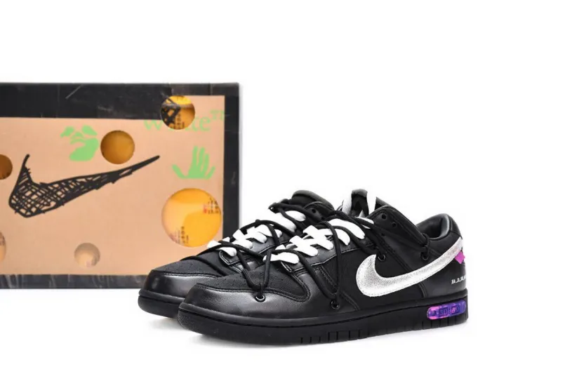 OFF WHITE x Nike Dunk Low Waffle SB Low The 50 NO.50 DM1602-001