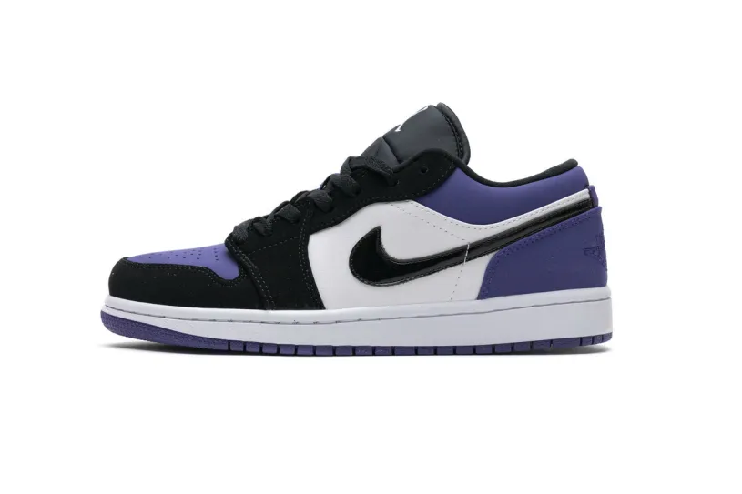 Air Jordan 1 Low Court Purple 553558-125