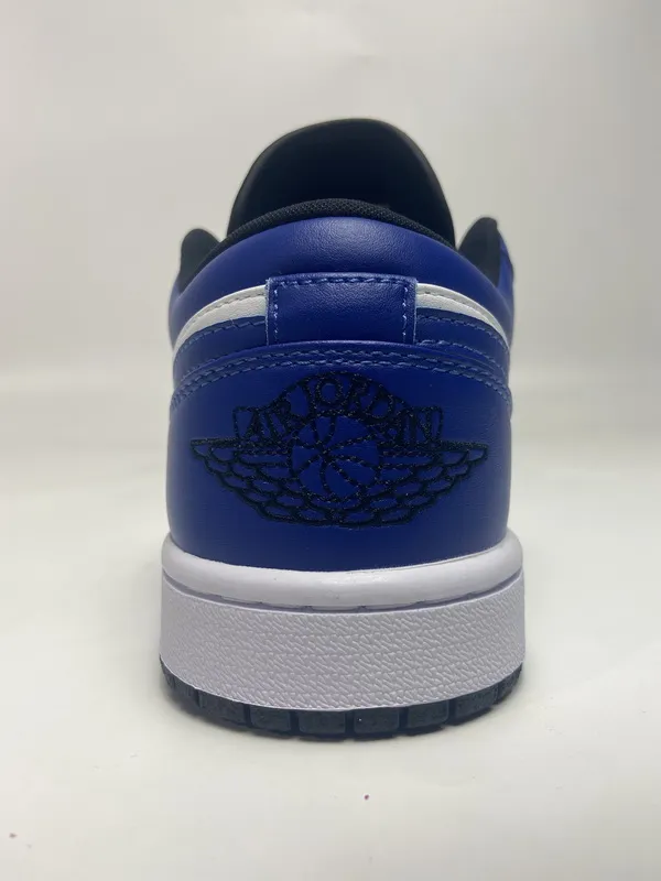 Air Jordan 1 Mid White Black Gym Red Low Game Royal 553558-124