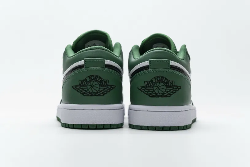 Air Jordan 1 Panda Low Pine Green 553558-301