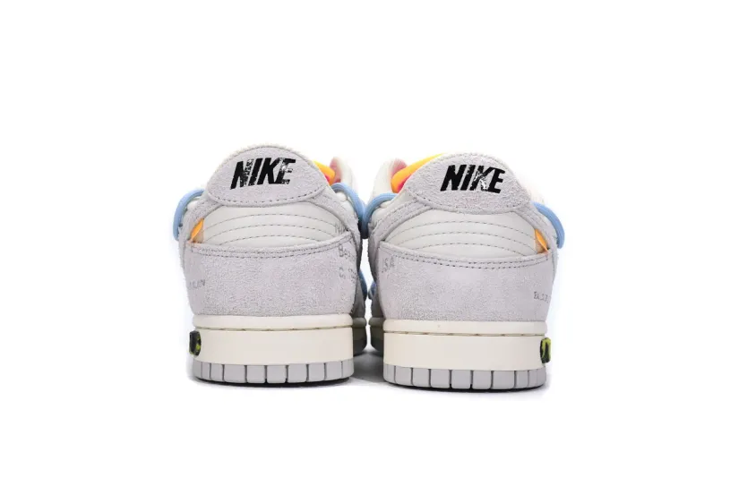 OFF WHITE x Nike Dunk Medium Olive SB Low The 50 NO.38 DJ0950-113