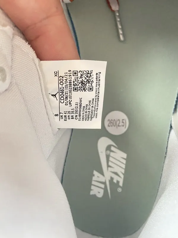 Air Jordan 1 Yellow High OG Seafoam CD0461-002