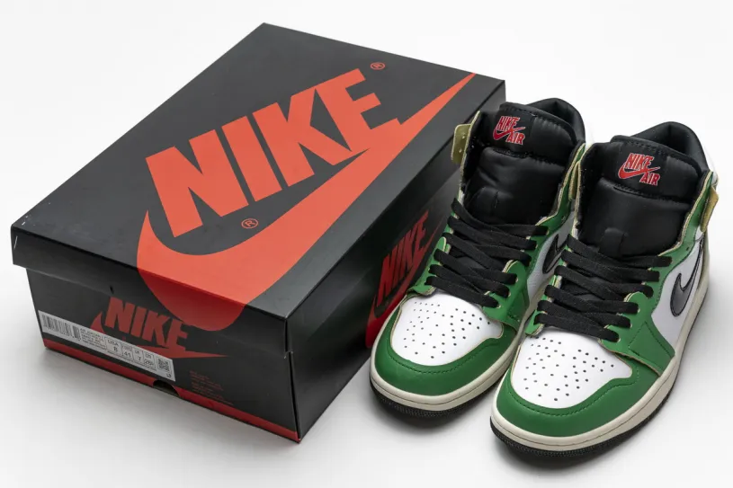 Air Jordan 1 Low Og Atmosphere Grey Retro High OG “Lucky Green”  DB4612-300