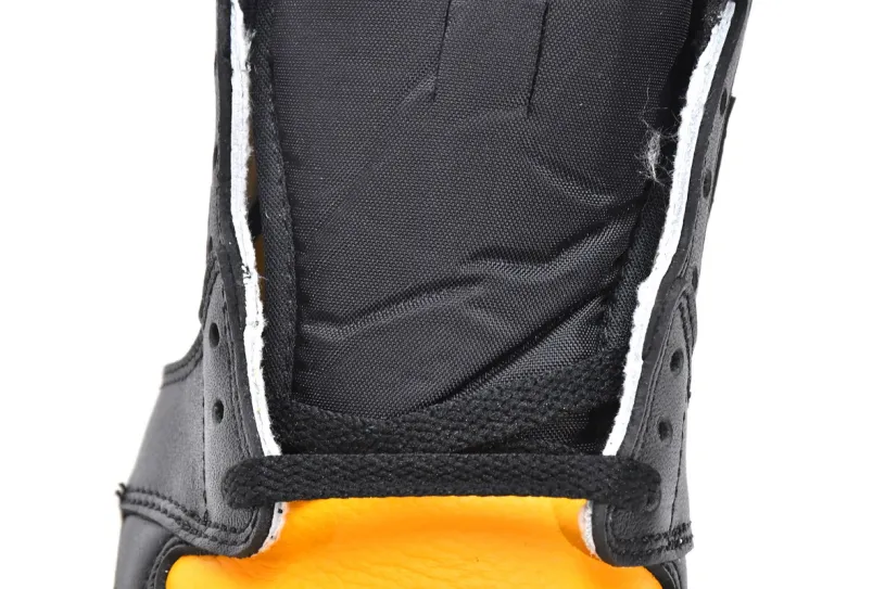 Air Jordan 1 Black Red And Blue High OG Yellow Toe  555088-711