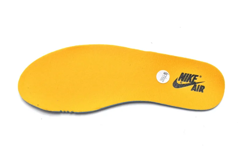 Air Jordan 1 Black Red And Blue High OG Yellow Toe  555088-711