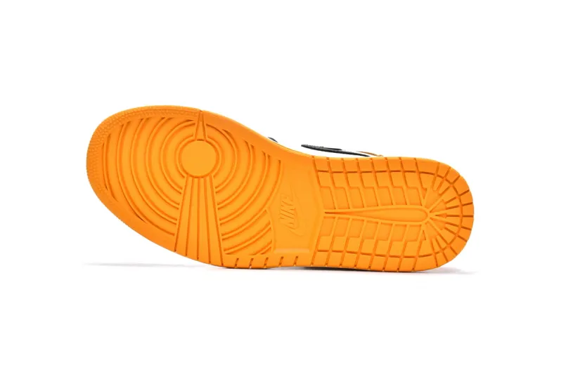 Air Jordan 1 Black Red And Blue High OG Yellow Toe  555088-711