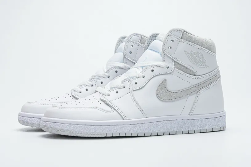 Air Jordan 1 Mid Se 'White Ice Blue' Retro High 85 Neutral Grey BQ4422-100