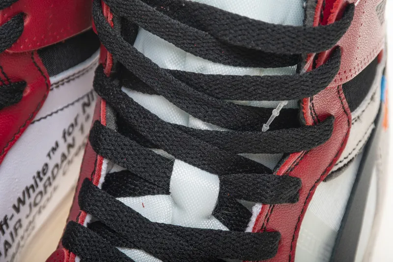 Black And White Air Jordan Retro 1 Retro High Off White Chicago AA3834-101