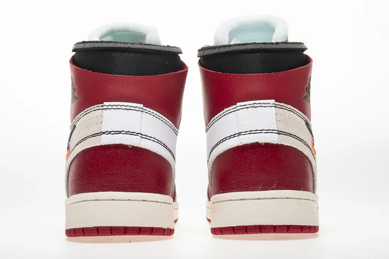 Black And White Air Jordan Retro 1 Retro High Off White Chicago AA3834-101