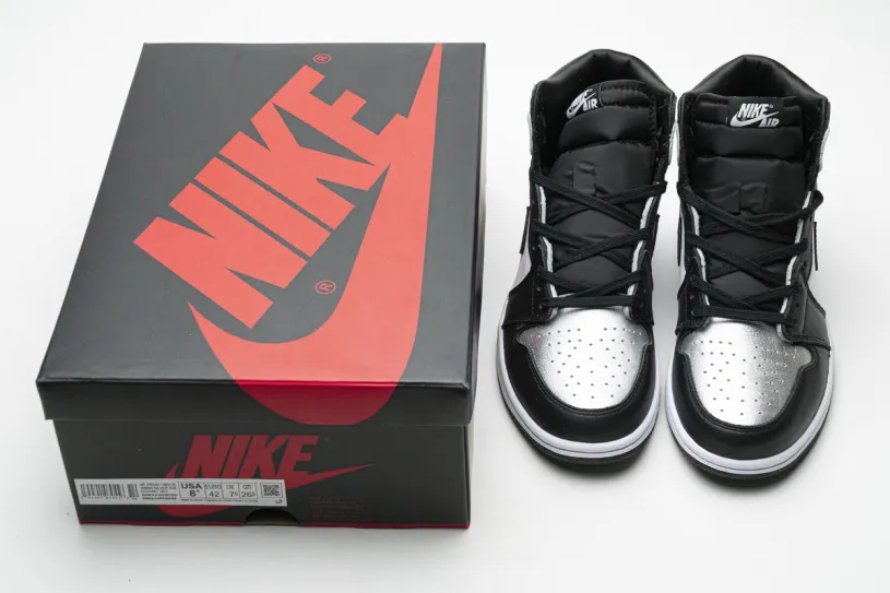 Aleali May Air Jordan 1 Retro High Silver Toe (W) CD0461-001