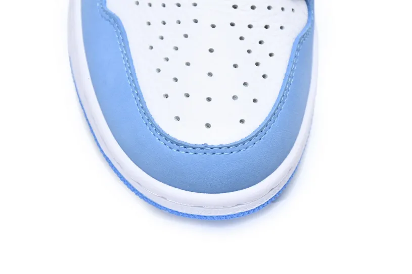 Jordan Air 1 Yellow Retro High White University Blue Black 555088-134(TOP quality)