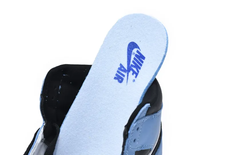 Jordan Air 1 Yellow Retro High White University Blue Black 555088-134(TOP quality)