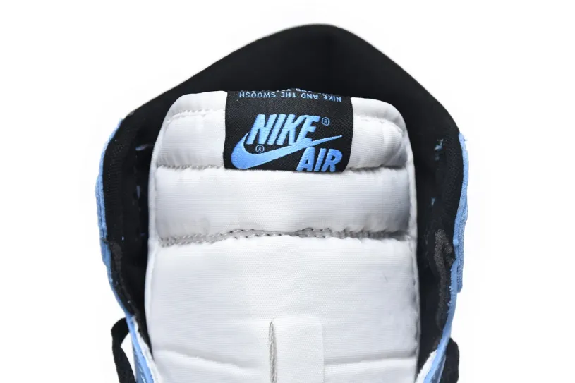 Jordan Air 1 Yellow Retro High White University Blue Black 555088-134(TOP quality)