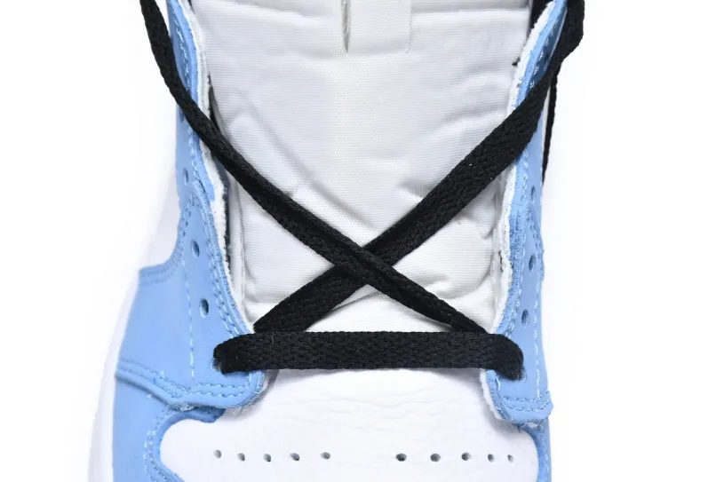 Jordan Air 1 Yellow Retro High White University Blue Black 555088-134(TOP quality)