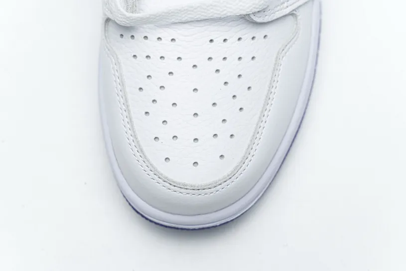 Yellow Black Air Jordan 1 Retro High OG White Purple CD0461-151