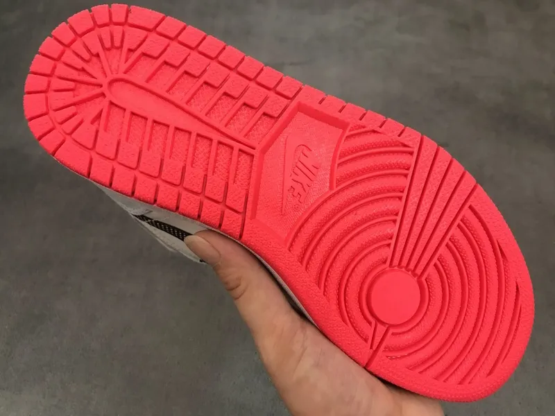 Air Jordan 1 Low 'White Wolf Grey' Mid Half Blue Polka Dot Swoosh (GS) 555112-400