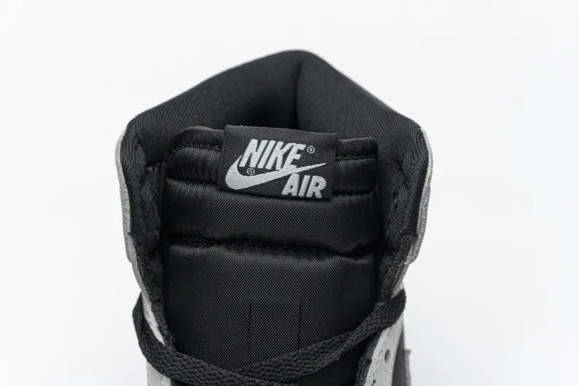 Custom Air Jordan 1 Shadow 2.0 Black Light Smoke Grey 555088-035