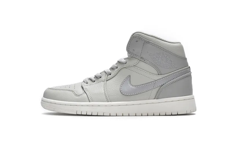 Air Jordan 1 Mid Light Bone 852542-003