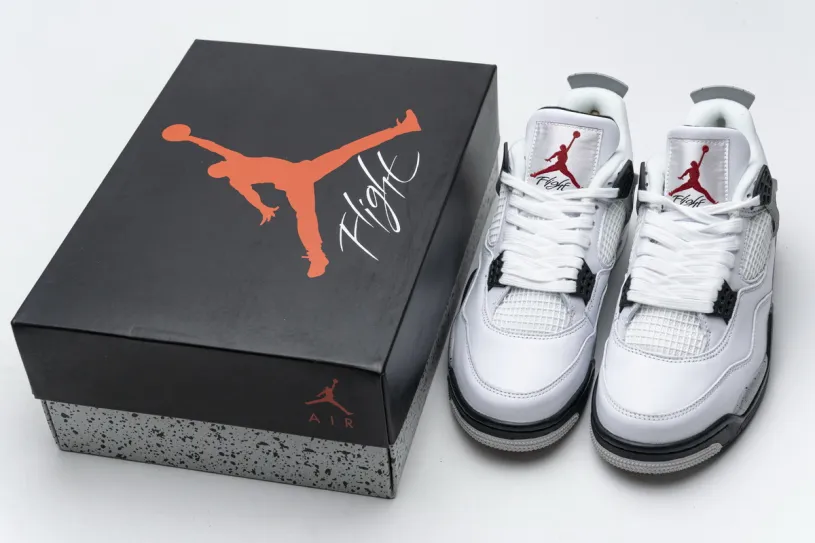 Air Jordan 4 Tech Grey Retro White Cement 840606-192