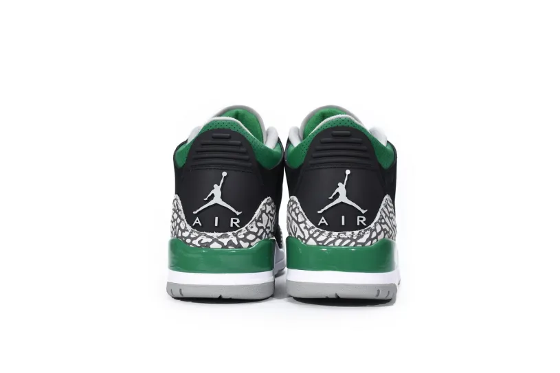 Air Jordan Retro 3 Ivory Retro Pine Green  CT8532-030