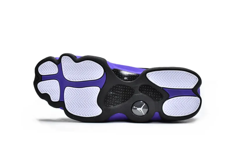 Air Jordan 13 Black Green Court Purple DJ5982-015
