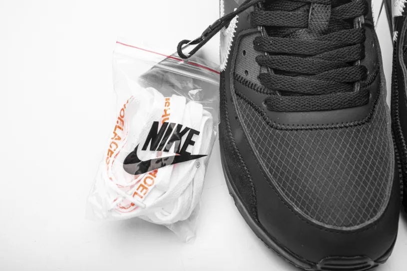 Off-White x Nike Air Max 90 “All Black” AA7293-001