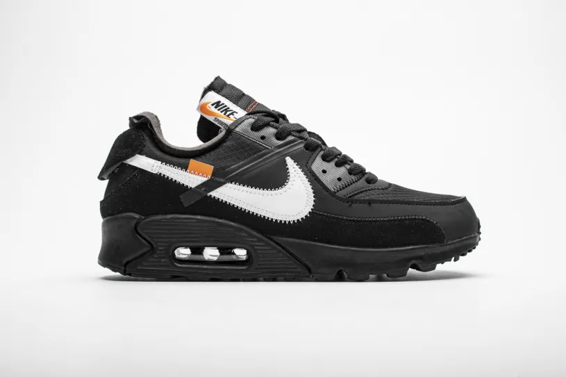 Off-White x Nike Air Max 90 “All Black” AA7293-001
