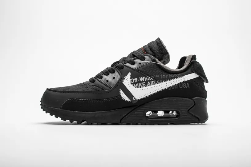 Off-White x Nike Air Max 90 “All Black” AA7293-001