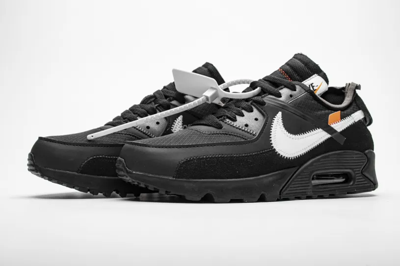 Off-White x Nike Air Max 90 “All Black” AA7293-001