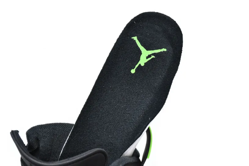 Air Jordan 6 Rings Womens Black Green CT8529-003