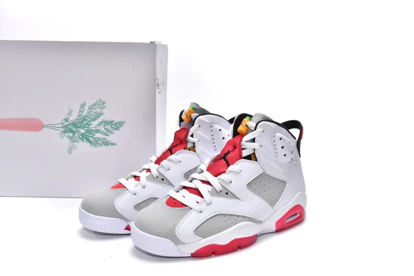Replica Air Jordan 6 Brown Retro Hare Neutral Grey CT8529-062