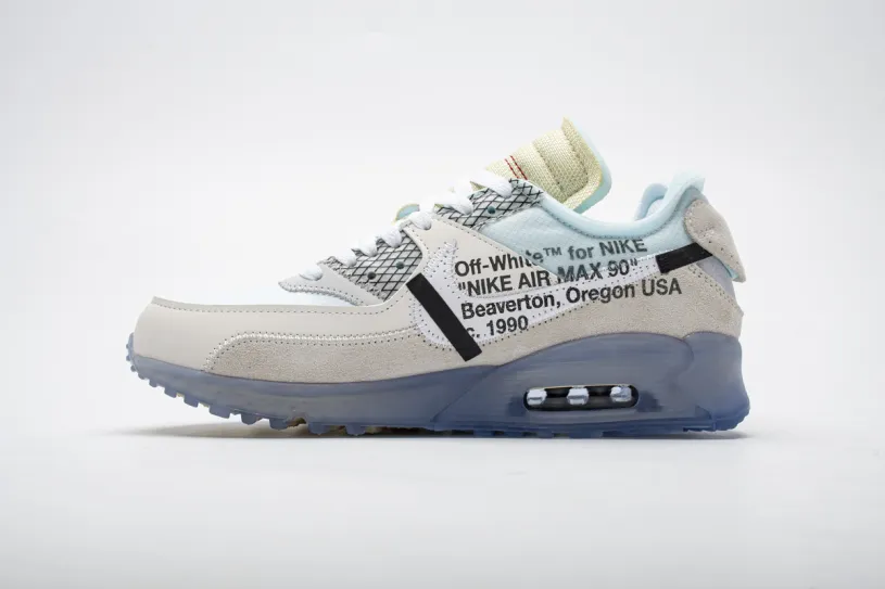 Off-White x Nike Air Max 90 “All White” AA7293-100