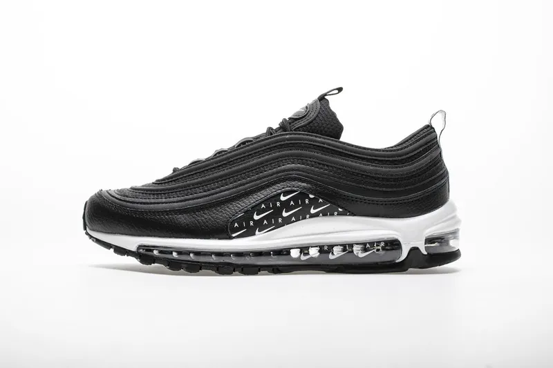 Nike Air Max 97 Swoosh Air Logos Black White AR7621-001