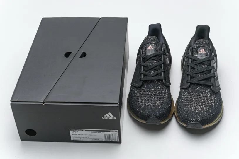 Adidas Ultra Boost 20 Black Signal Pink FV8335