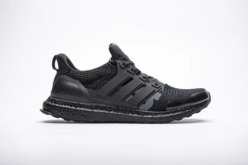 Undefeated X Adidas Ultra Boost 4.0 Triple Black EF1966