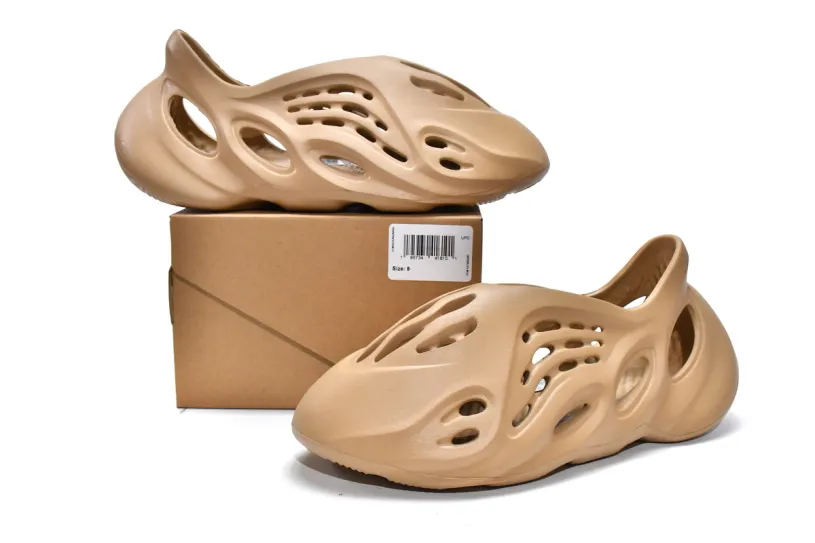 adidas Cream Yeezy Foam Runner Ochre  GW3354