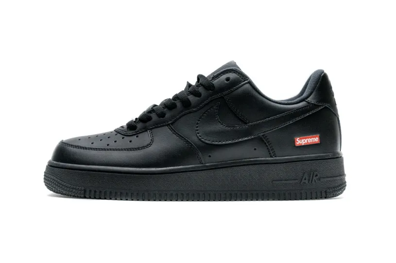 Supreme x Air Force 1 Low Black CU9225-001