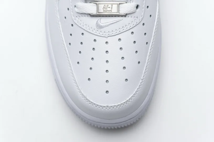 Supreme x Air Force 1 Low White CU9225-100