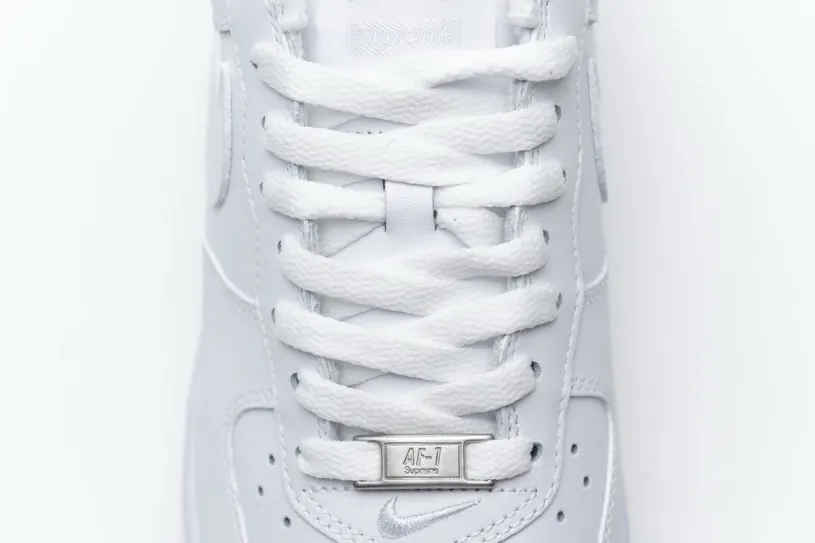 Supreme x Air Force 1 Low White CU9225-100