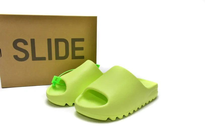 adidas Yeezy Slide Glow Green  HQ6447