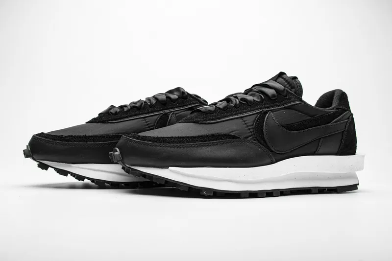 (OG)Sacai x Nike Waffle Dbreak BlackWhite BV0073-002