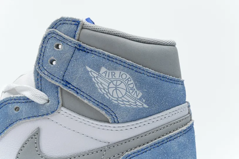 Air Jordan 1 Black White Grey High  Hyper Royal 555088-402