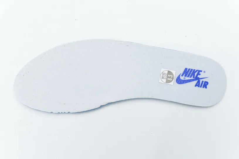 Air Jordan 1 Black White Grey High  Hyper Royal 555088-402