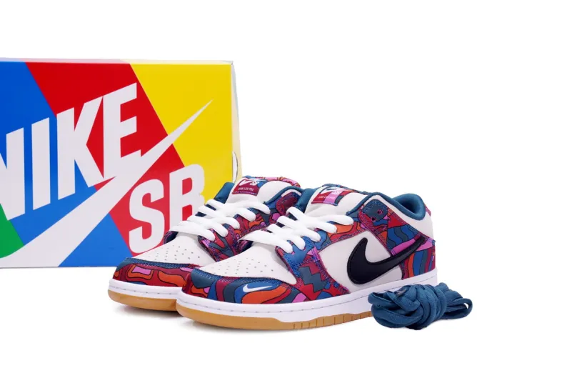 Parra x Nike SB Dunk Low Pro QS Abstract Art  DH7695-600