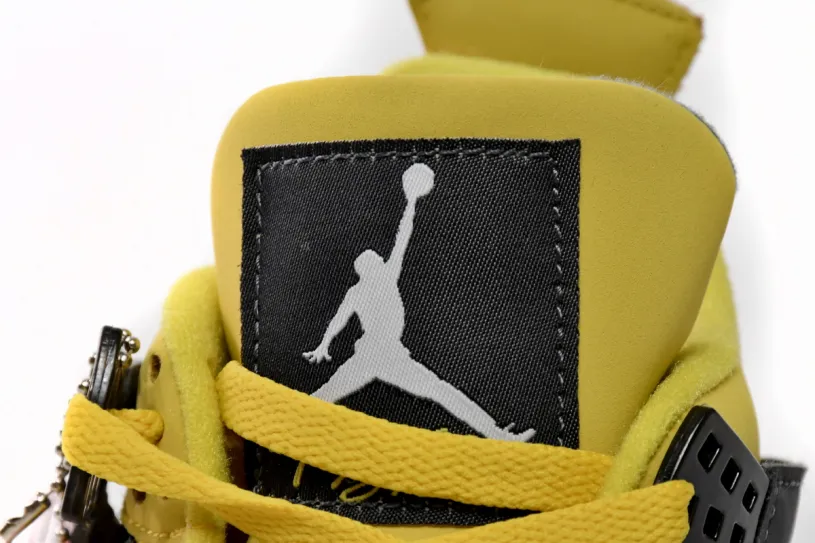 Men's Air Jordan 4 Retro Black Cat Retro  Lightning CT8527-700（2021）