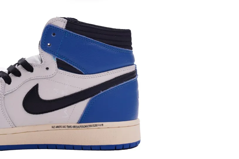(GD)Fragment x Travis Scott x Air Jordan 1 High All White High OG  DH3227-105